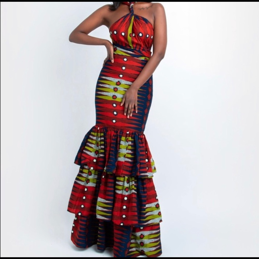 OFUURE Ronke Infinity Mermaid Maxi Dress (NEVER WORN)